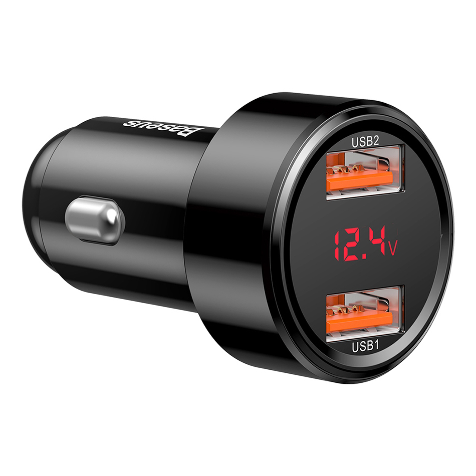 dual usb fast car charger